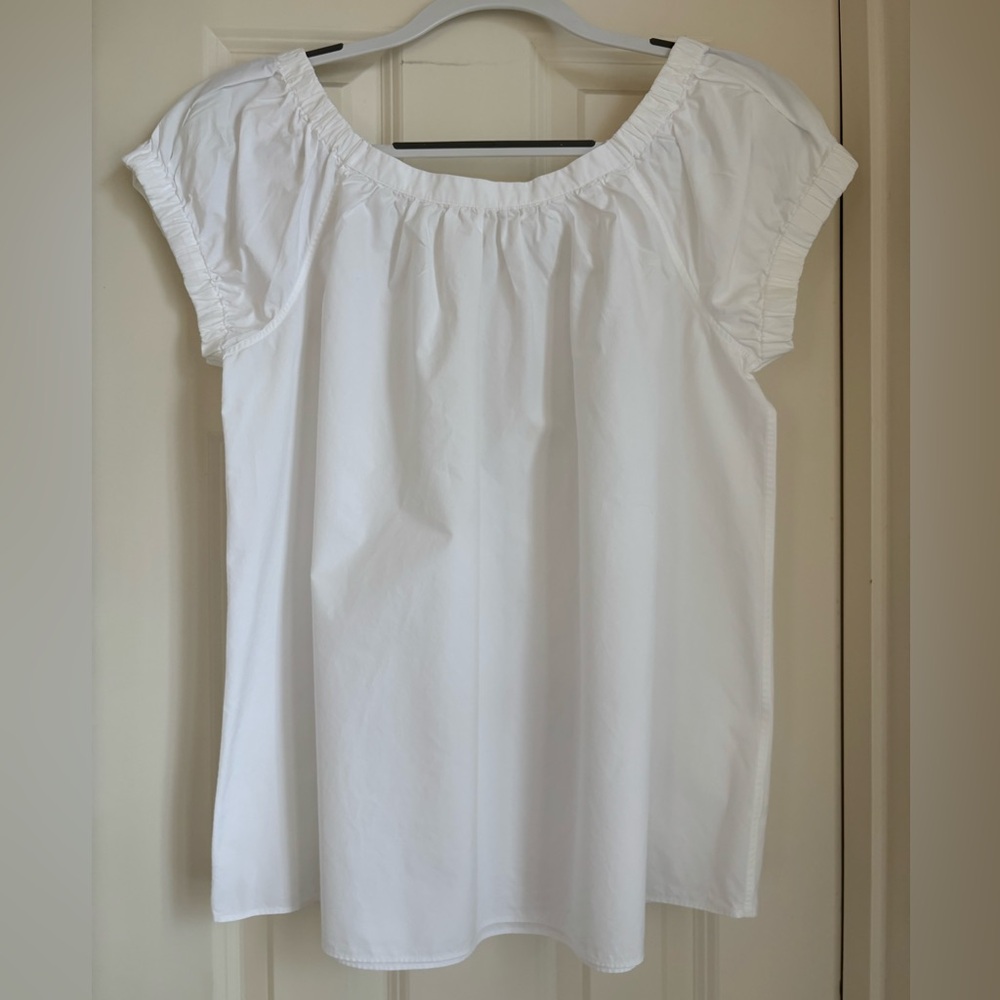 ANN MASHBURN White Blouse